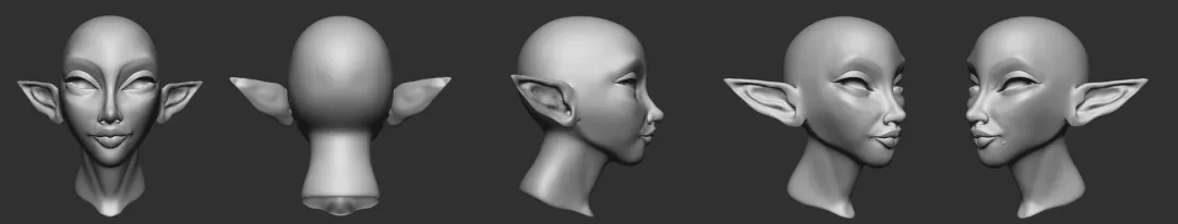 Iara - Elf Character - Stylized