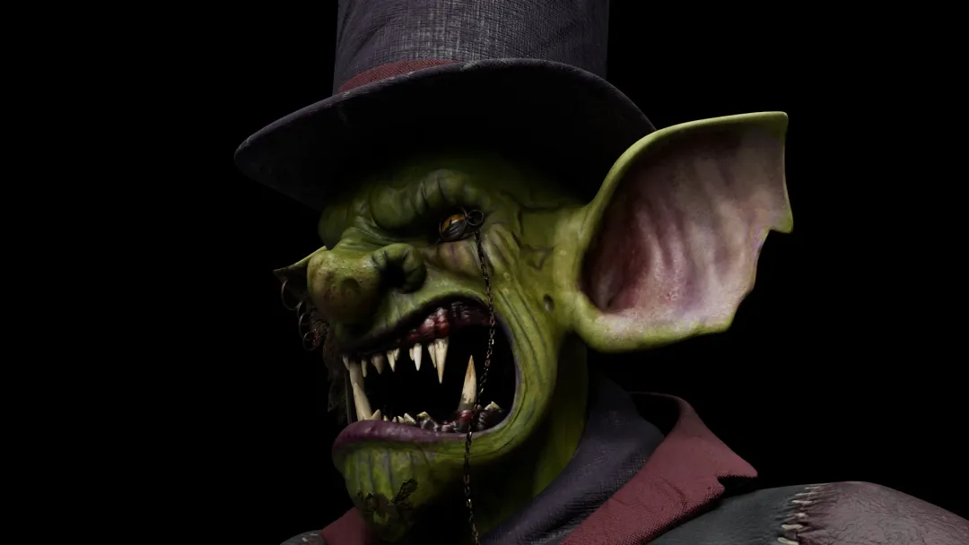Qwark - Goblin Full Animation Character
