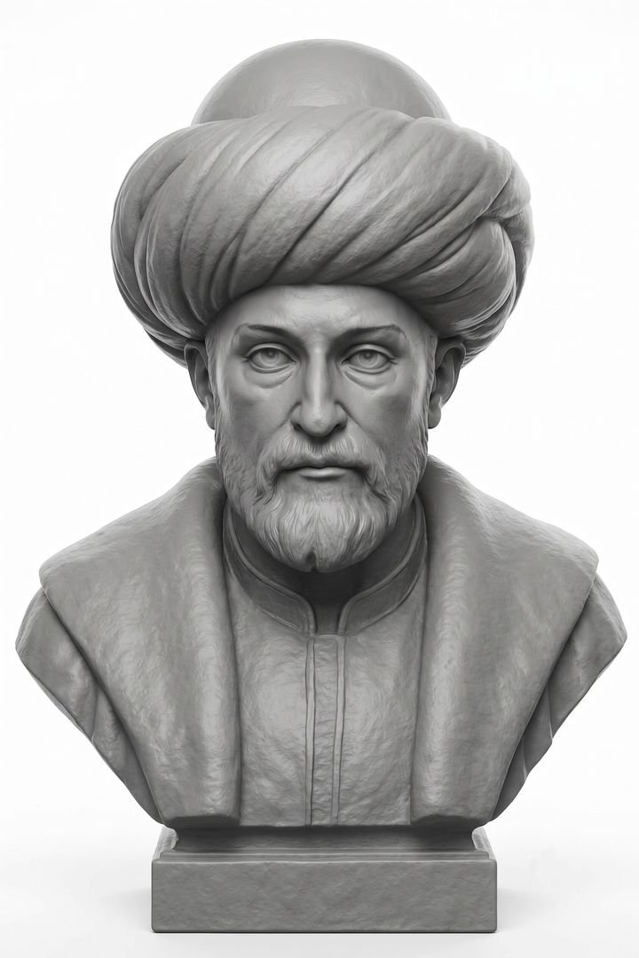 Ottoman Sultan - 3D Character Bust Sculpt