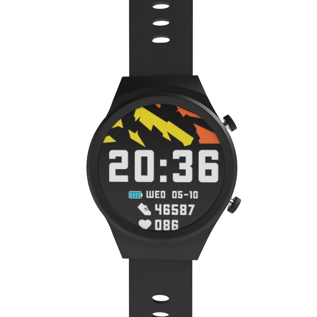 Modern Watch Modelling and texturing