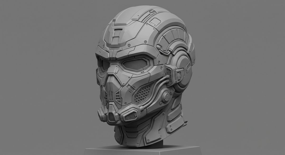 Spec-Ops Recon Armor: Futuristic Tactical Helmet ConceptMade with(AI)