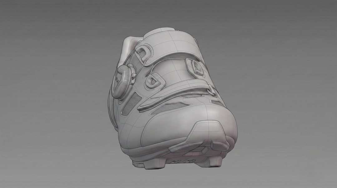 Hard-Surface Footwear Design: Made with(AI)