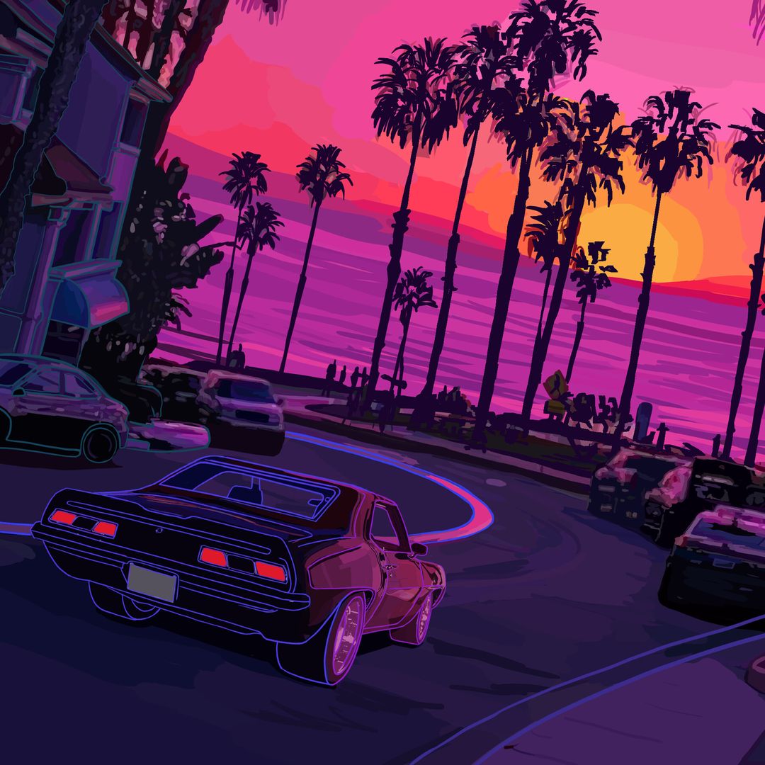 80 More And Less | 2D Vehicle Concept Art