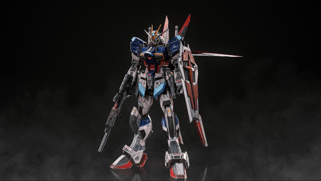 Force Impulse Gundam Fan Art - ZGMF-X56S/α