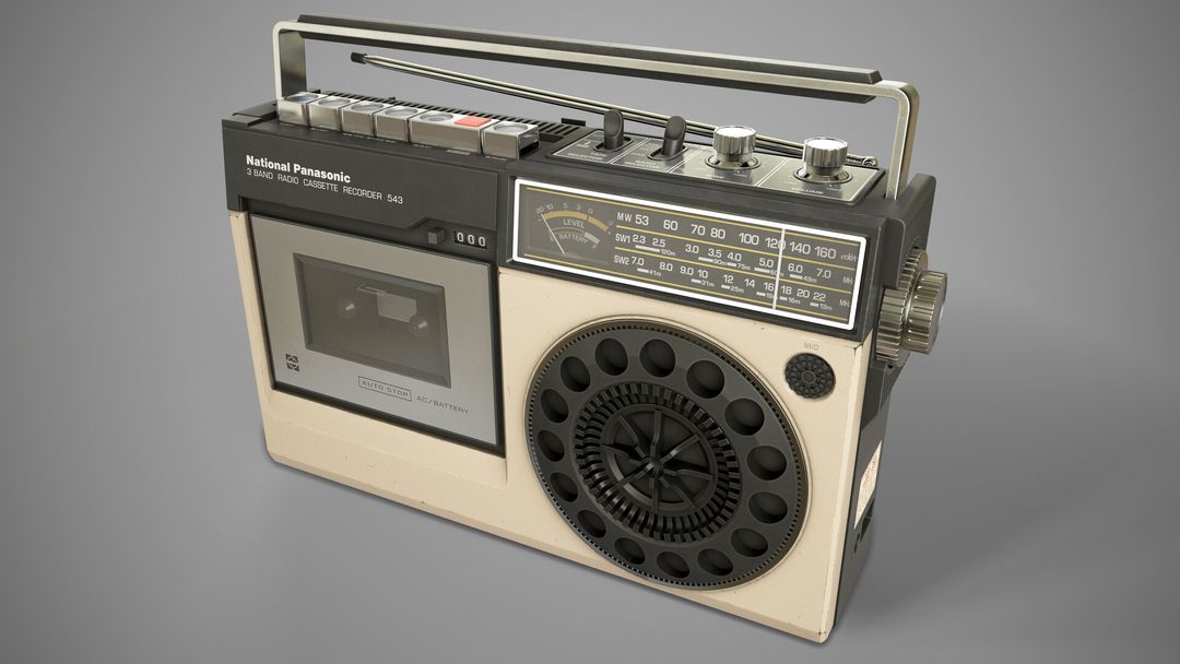 National Panasonic RQ-543ADS Radio