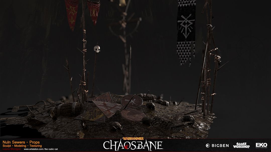 Warhammer: Chaosbane | Skaven Props