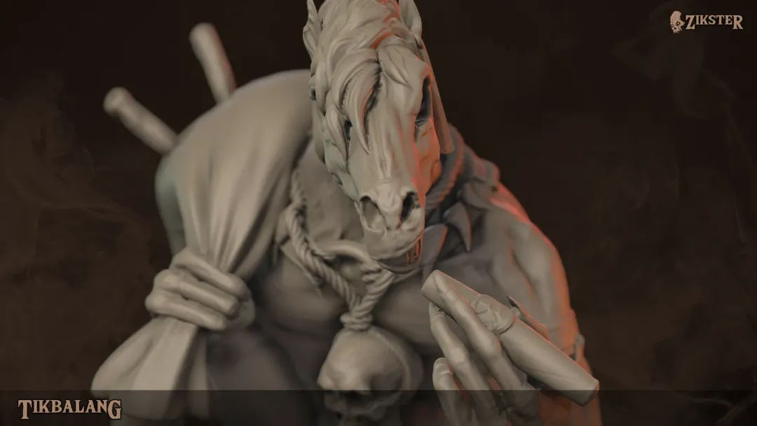 Tikbalang 3D Print Statue