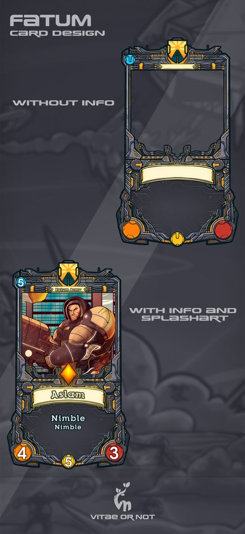 Fatum card design