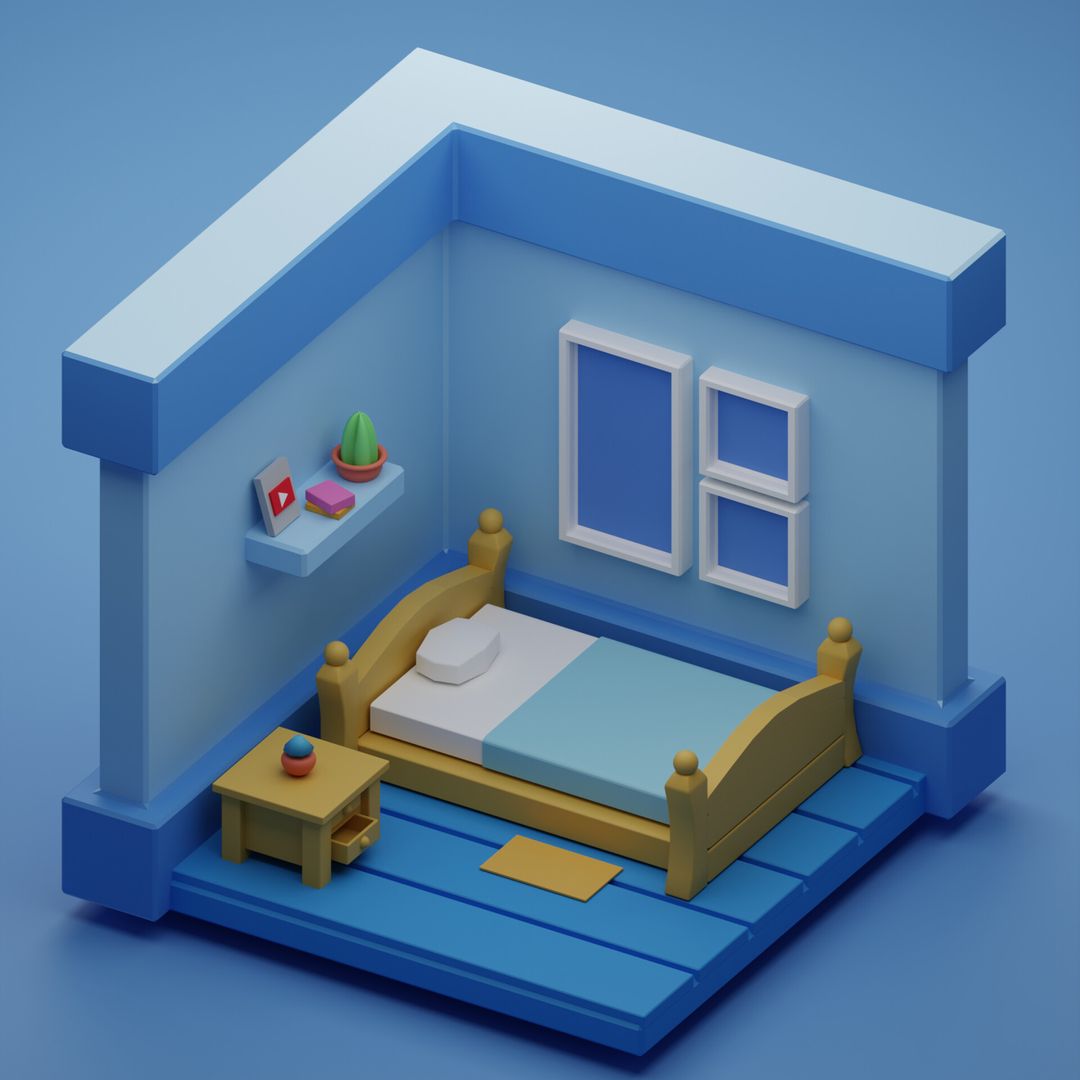 Low Poly Room