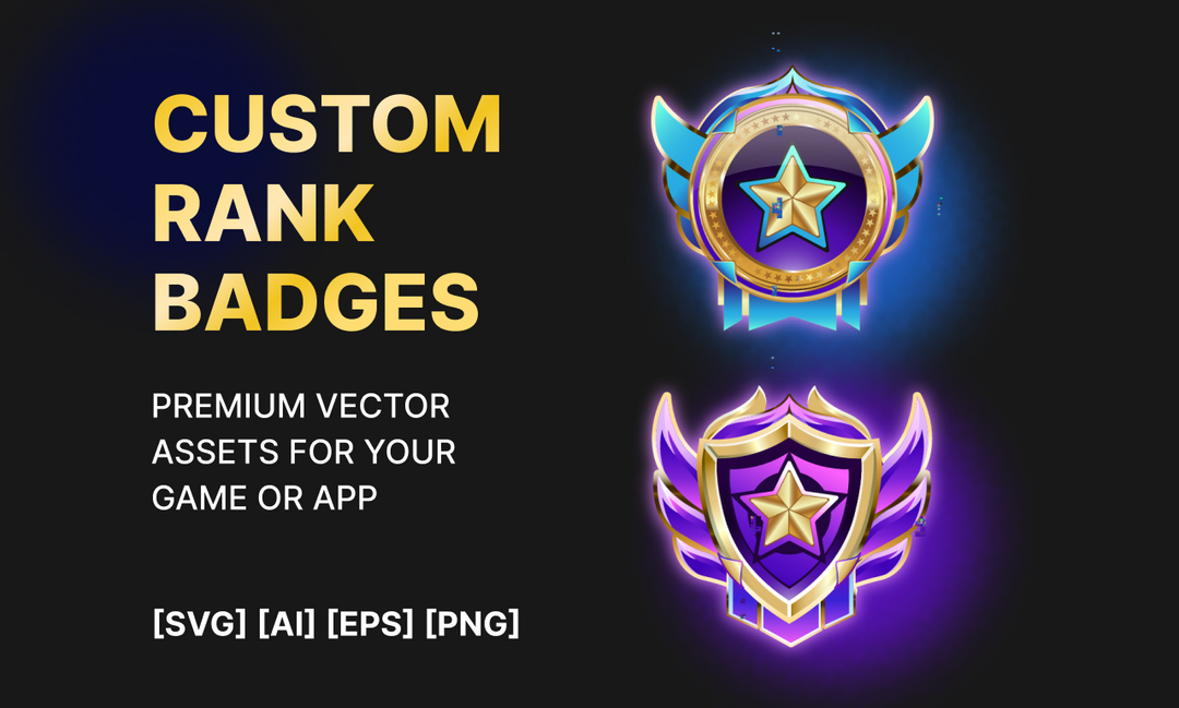Ranking frames and badges for games and apps