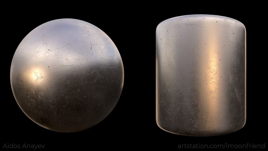 PBR metal textures | Substance 3D Designer
