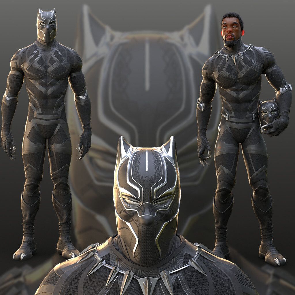 Chadwick Boseman’s Black panther
