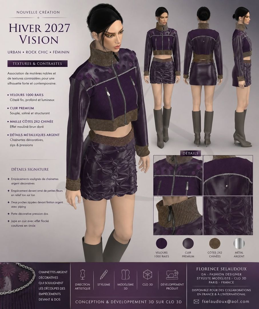 Women’s Ready-to-Wear Collection – CLO 3D Fashion Design