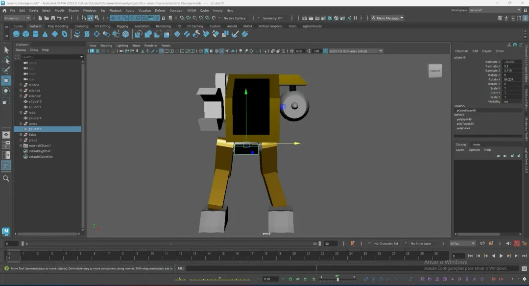 3D Model for my postgraduate course