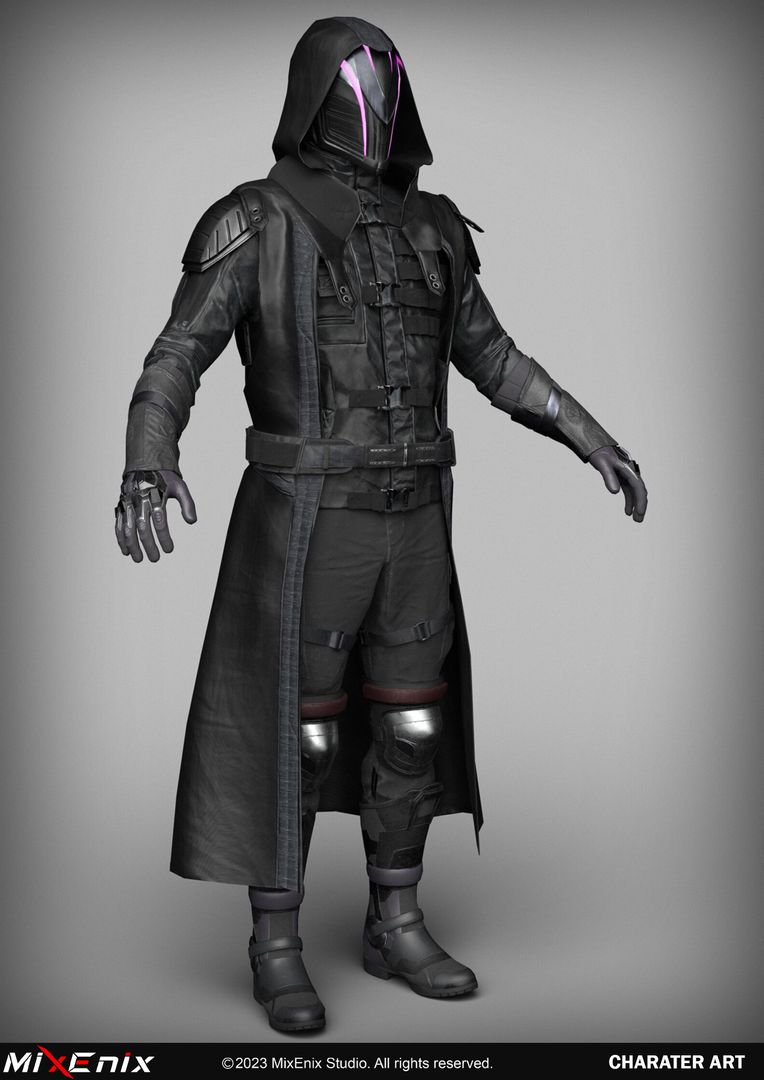 Sci-Fi Military Armor Suit UE5