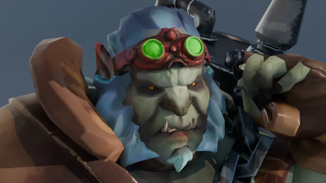 Warewolf Tank (Game Ready Character)