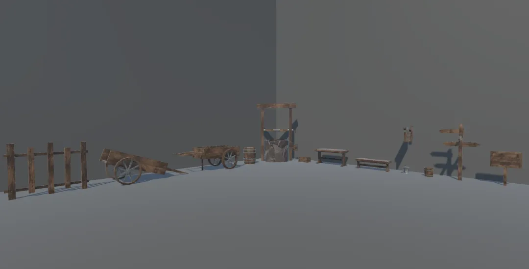 Medieval "Stylized" Assets Pack I My First Asset Pack