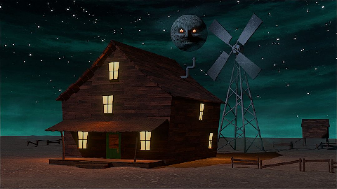 PS1 Style – Courage the Cowardly Dog Environment
