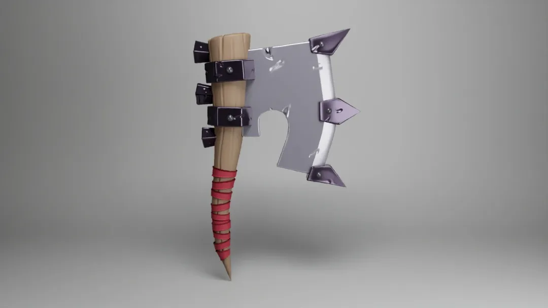 Fantasy Battle Axe — Hero Prop