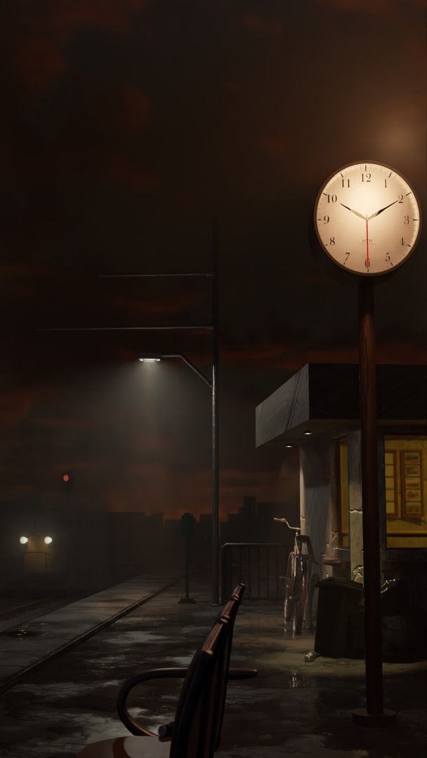 Realistic Night Station