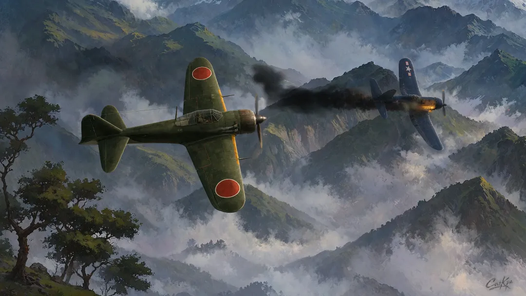zero-vs-corsair🛩️