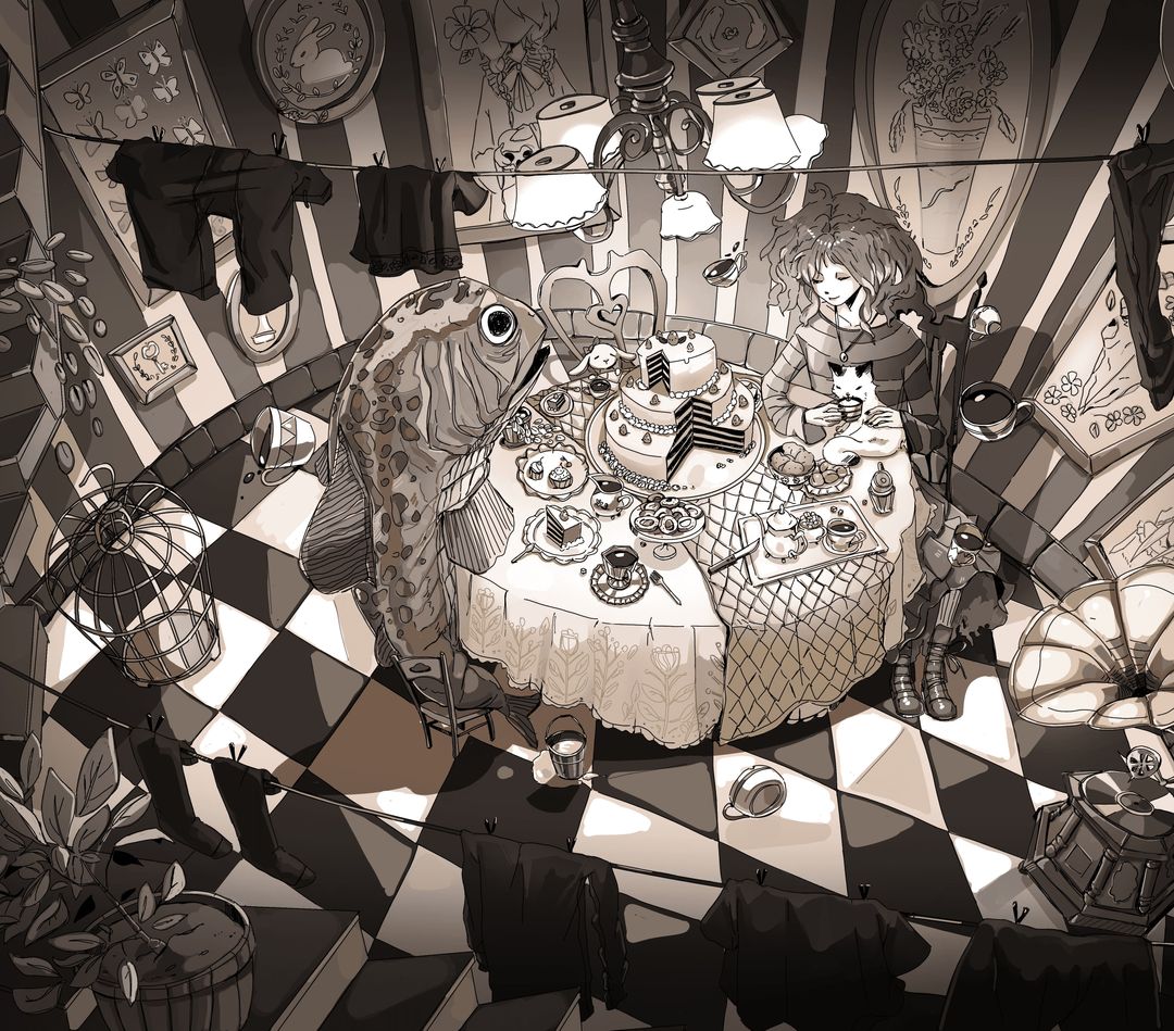 Character in the livingroom