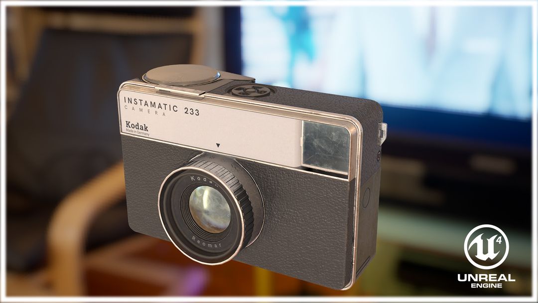60' Kodak instamatic 233 camera