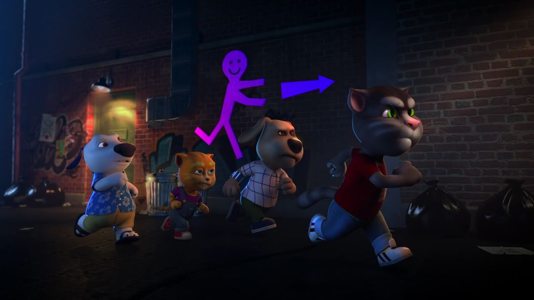 Talking Tom and friends S04E01