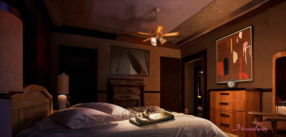 Will Trent Pilot part Deux - Set Design / Illustration - Production Designer Adam Davis