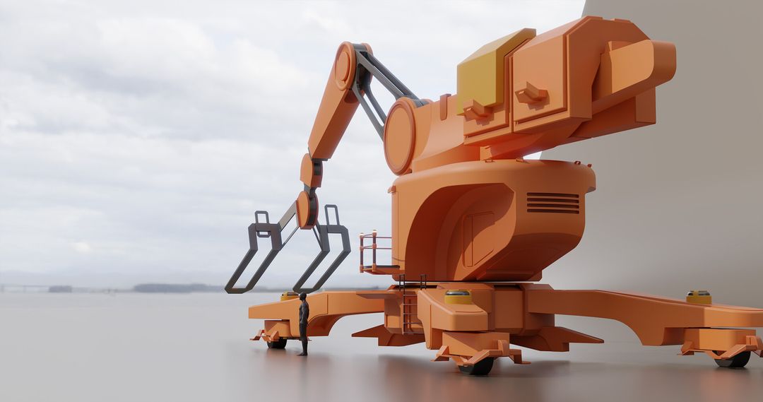 Mech Crane - Blender Test