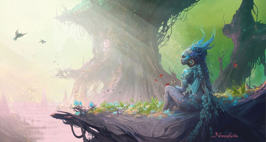 2D Personal Development Pieces utilizing AI