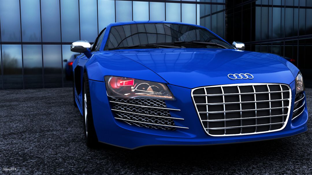 AUDI R8 RENDER
