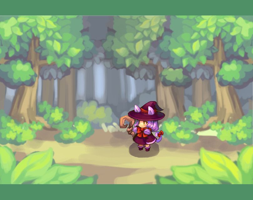 spine 2D work - cat Wizard