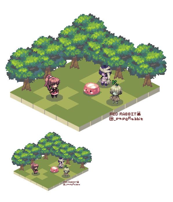 Retro Pixel art
