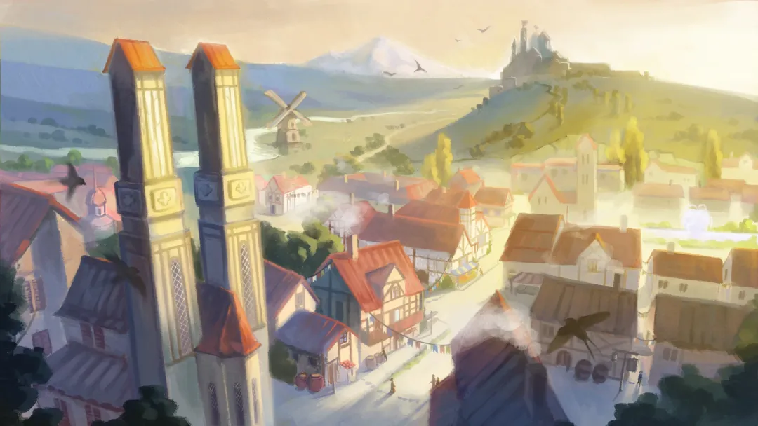 Golden Sunrise Town