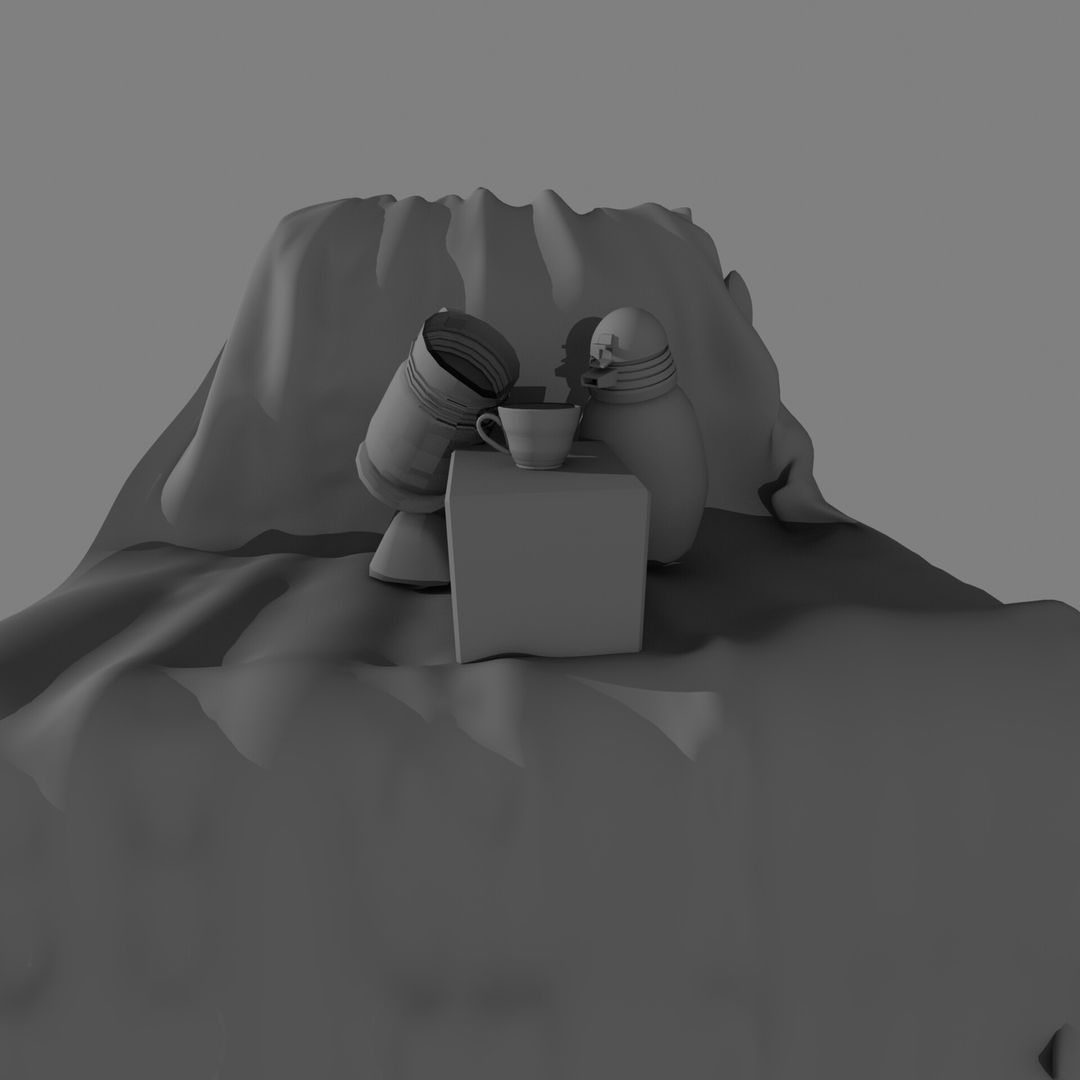 Drapery and Scene props Experiment (Game Asset Creation - Phase 1)