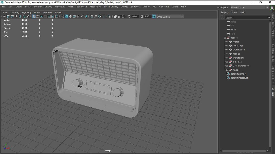 Game Asset Creation (Radio) - Phase 1