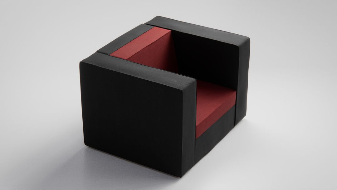The 'Edna Mode' Chair - A Sculpting and Material Study