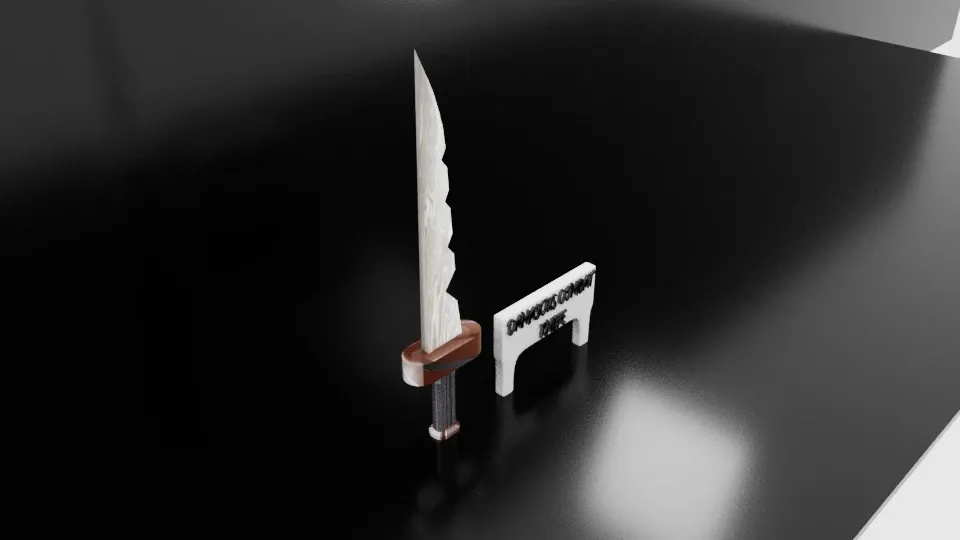 Damascus Knife