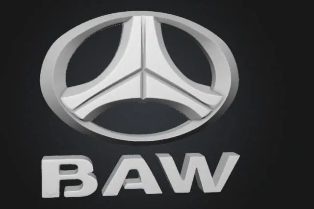 3D Logo Mockup - 3M / BAW Brand Visualization