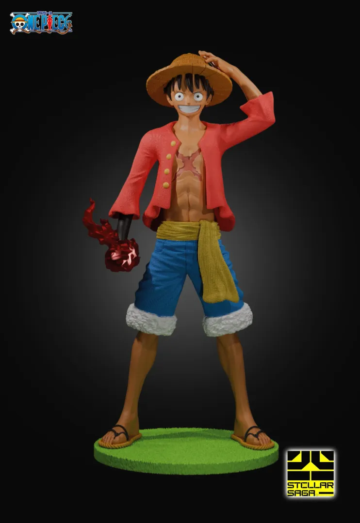 LifeSize MONKEY D LUFFY (150CM) RENDER