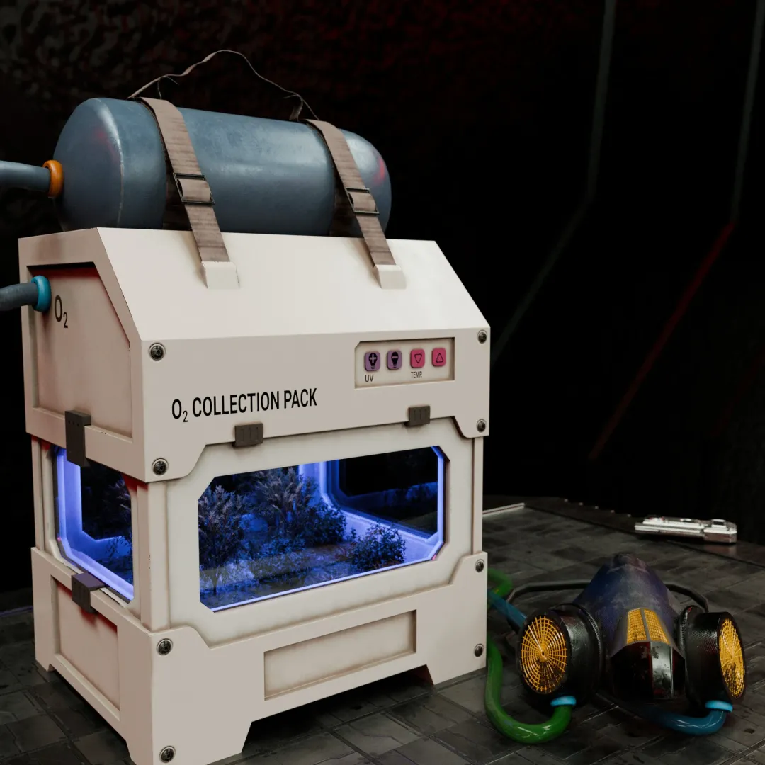 Sci-Fi O² Collection Pack - Game Ready Asset