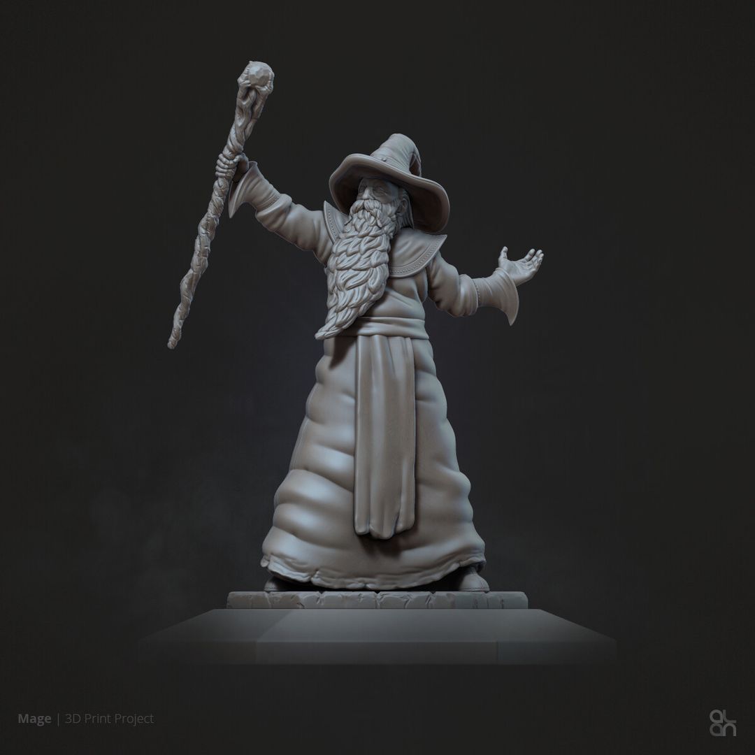 Mage - Miniature