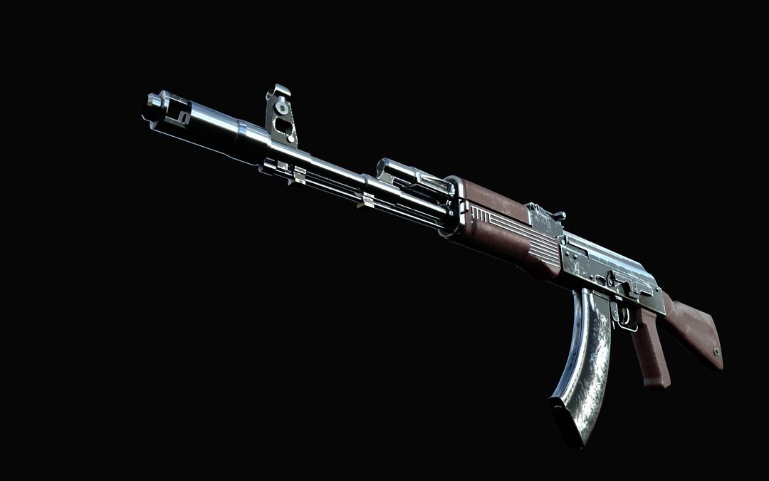 AKM-103 Low-poly 3D model