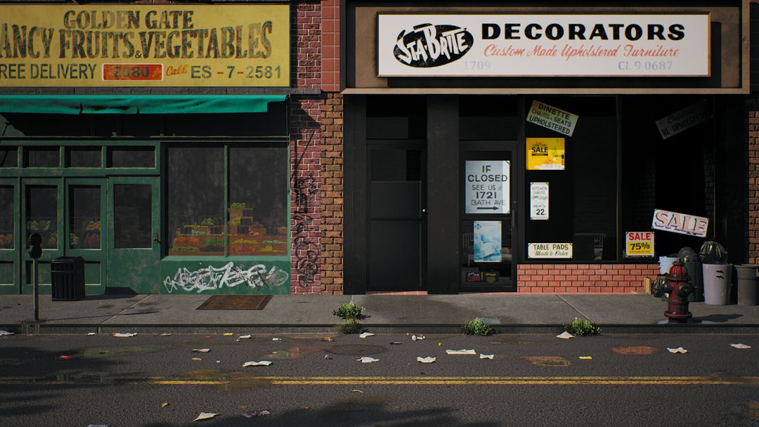 Brooklyn Storefront (UE4)