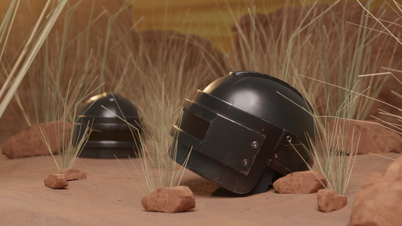 Helmet - Battle Bench