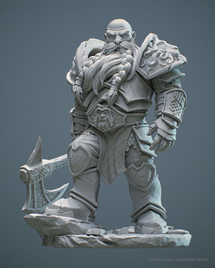 Dwarf warrior
