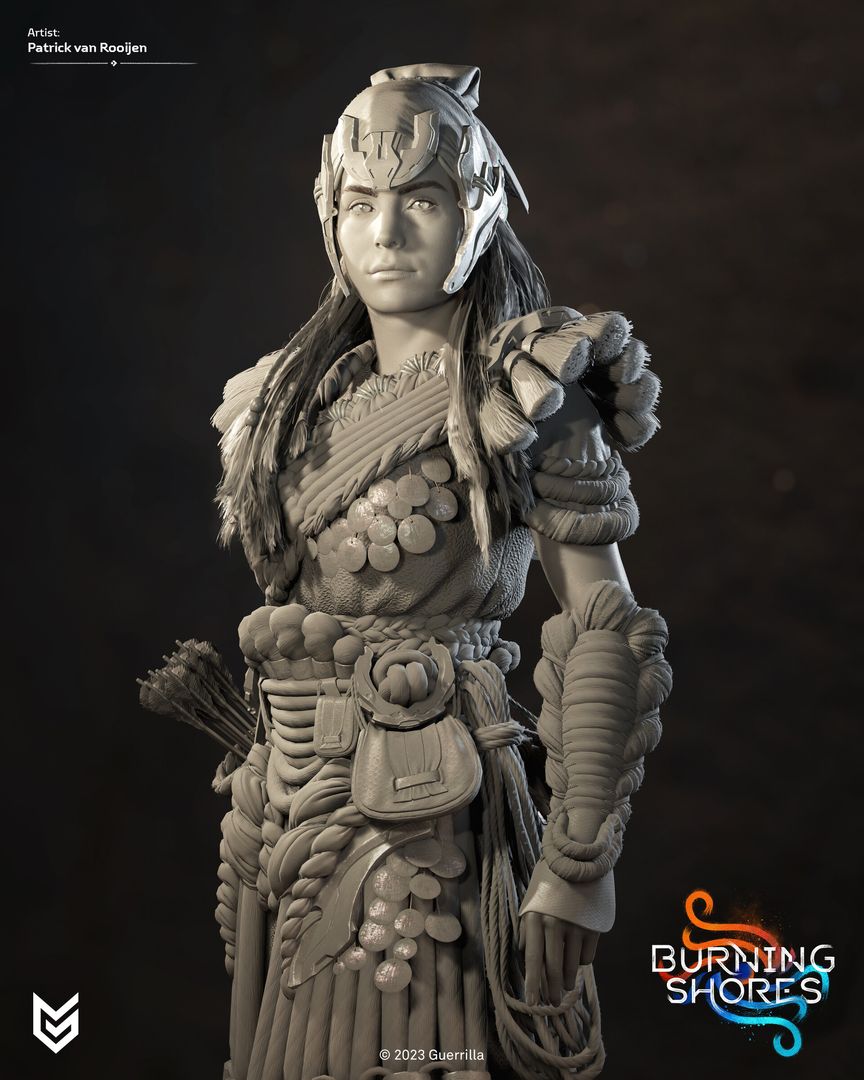 Horizon Forbidden West : Burning Shores - Aloy Quen Commander