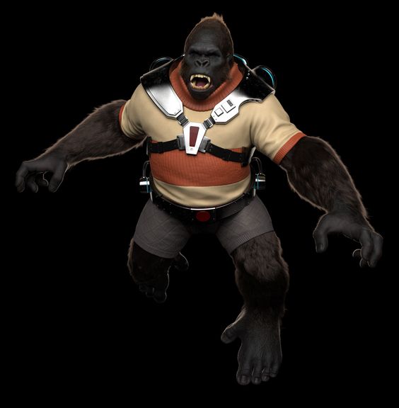 Gorilla - Cinematic Character