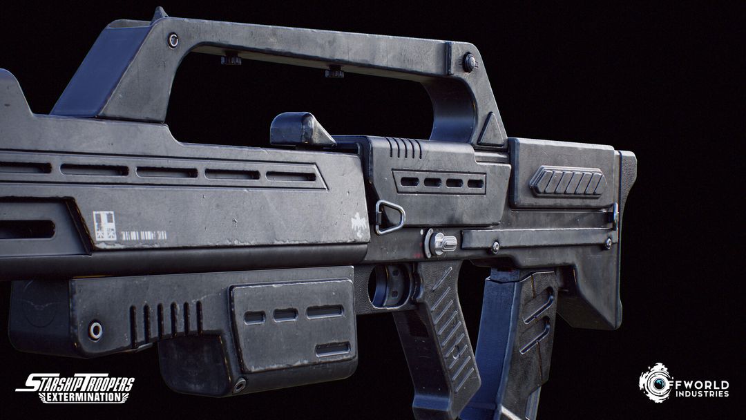 Starship Troopers: Extermination, Morita Assault Rifle by Meysam k.